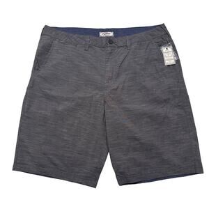 Flag & Anthem Harrell Motion Stretch Textured‎ Gray Shorts 11.5" Size 40 Mens